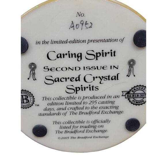 Caring Spirit Sacred Crystal Spirits Native American Figurine Bradford Exchange - Picture 6 of 11